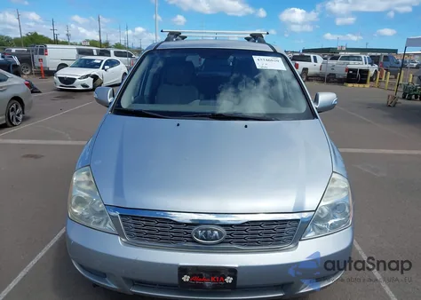 2011 Kia Sedona Lx из США, поврежденный, VIN KNDMG4C79B6411426